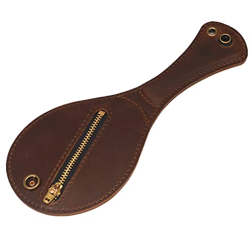 Boston Jacksap, Leather Sap,Genuine Leather Coin Purse for Men,Leather  Slap,EDC Wallet,Leather Coin Pouch