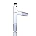 Laboy Glass 3 way Distilling Thermometer Adapter With 24/40 Joints