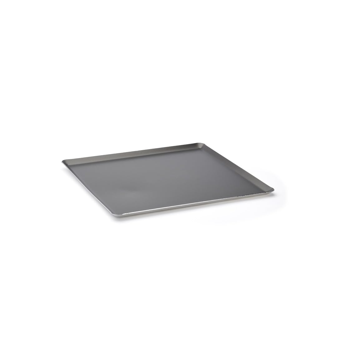 De Buyer Non-Stick coated Aluminium Choc Baking Tray with Pinched Edges, Black