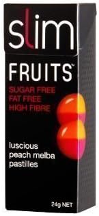 Slim Fruits Luscious Peach Melba Slim Fruits 24g by Slim Fruits