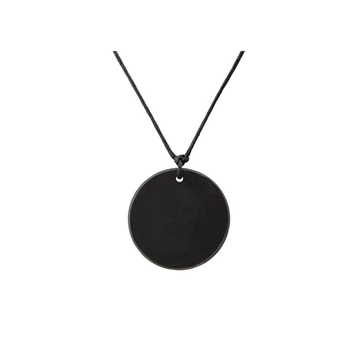 Heka Naturals Shungite Crystal Necklace Pendant | Spiritual Jewelry Chakra Necklace - Trendy Jewelry, Shungite Stones…
