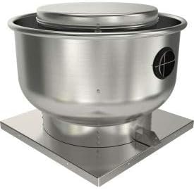 Fantech 8" Roof Ventilator Direct Drive Upblast 5DDU085AY, 1/25 HP, 115V, 1 PH, 420 CFM, ODP