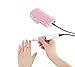 Miss Sweet Portable Nail Drill Machine Rechargeable Electric Nail File for Acrylic (Pure Pink)