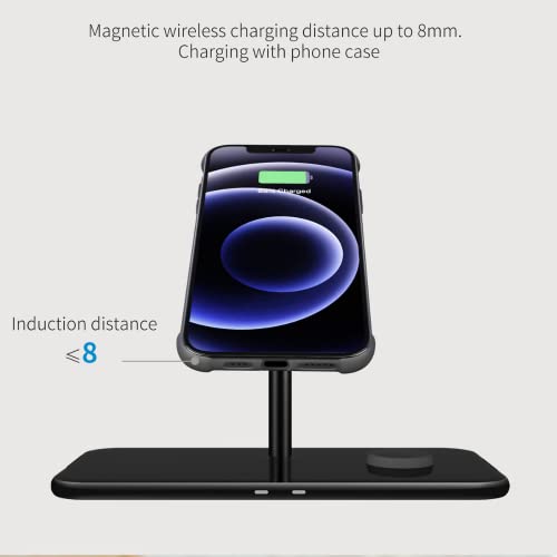 POWERON 3 in 1 Wireless Charging Station, Wireless Charger