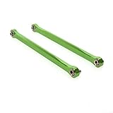 Atomik RC Traxxas X-Maxx Alloy Toe Link - 2pcs, Green TRX 7748