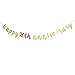 AonBon Happy 20th Anniversary Banner, for 20th Anniversary Party Decoration, 20th Wedding Anniversary Party Decoration Photo Props