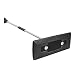 Snow Joe SJBLZD-LED-BLK 4-In-1 Telescoping Snow Broom + Ice Scraper | 18-Inch Foam Head | Headlights (Black) primary