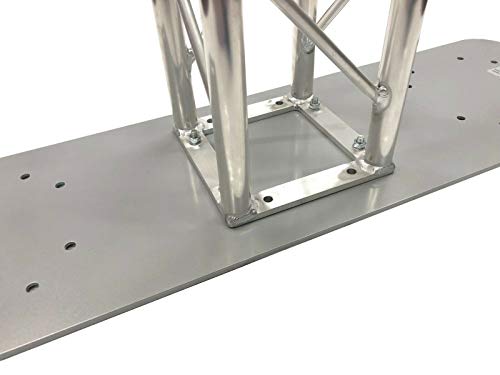 Aluminum Truss Arch Kit 9.7ft Wide 8.1ft High Portable DJ Lighting System Bolts - Thumbnail 2