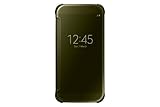 Samsung S-View Flip Cover for Samsung Galaxy S6 - Clear Gold