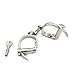 SM Bondage Handcuffs Stainless Steel Fetish Horseshoe Handcuffs Set Bondage Cuff Set Adult Sex Toys Sex Game for Man/Women/Unisex,Metallicthumb 4
