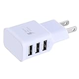 Mchoice Travel 5V 2A 3Ports USB EU Wall AC Adptive Fast charger Adapter for Samsung