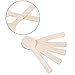 Cooraby 150 Pack Mini Wooden Spoons Ice Cream Dessert Spoons Disposable Natural Wooden Utensils for Parties, Events and Weddings