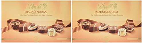 Lindt Schokolade - Pralinen Für Kenner Nougat | 2 x 200 g | Pralinés-Schachtel mit 20 feinen, zartschmelzenden Nuss… – Bild 6