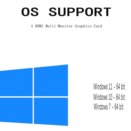 Xynsviu GeForce GT 740 Grafikkarte Low Profile 2GB GPU PC 4 Monitor HDMI Port GDDR5 128 Bit DirectX 12 PCI Express X16 3.0 Mehr Monitor Unterstützung Grafikkarte (GT740 2G 4HDMI)