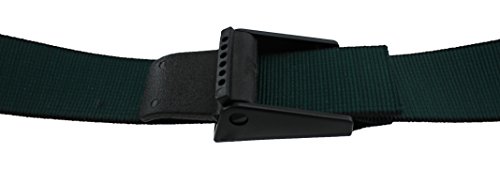 Titan Web Belt Made in USA by Thomas Bates (Forest Green)