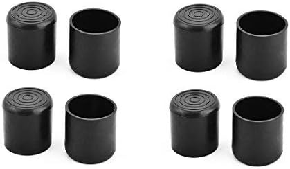 Flyshop 8pcs Chair Leg Caps Feet Pads Pvc Floor Protectors Round