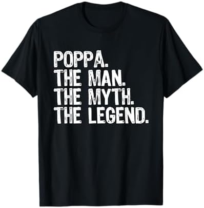 Amazon.com: Pops The Man The Myth The Legend Cool Funny T-Shirt