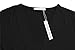 Ladies Tops Long Sleeve Bottom Shirt Pleated Blouses For Work Black XL