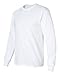 Gildan Adult L/S T-Shirt in White - Medium
