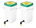 Premier 1 Supplies Chick Nipple Waterer - 1 Litre Capacity - Package of 2