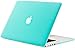 Kuzy Compatible with MacBook Pro 15.4 inch Case Model A1398 with Retina Display Soft Touch 15 inch Plastic Hard Shell Cover for Older MacBook Pro 15.4 inch, Teal Hot Blue