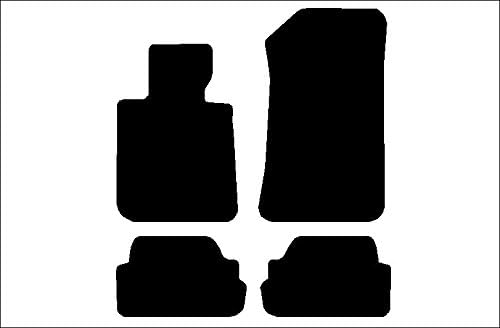 BMW 135i (E88) Touring Carpeted Custom-Fit Floor Mats - Black - 4 PC Set - (2008 2009 2010 2011 08 09 10 11)