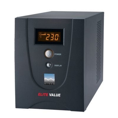 Elite Cyber Value Power Inverter (1200 EGP, Mehrfachstecker) Black