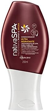 Linha Nativa Spa Boticario - Condicionador Ultra Hidratante Monoi e Argan 200 Ml - (Boticario Nativa Spa Collection - Monoi &amp; Argan Ultra Moisturizing Hair Conditioner Net 6.76 Oz)