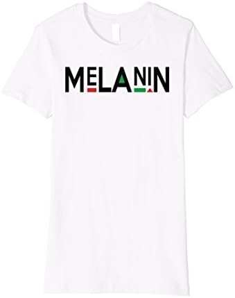Womens My Skin is Beautiful ~ Melanin Ethnic DNA Pride T-Shirt Large White