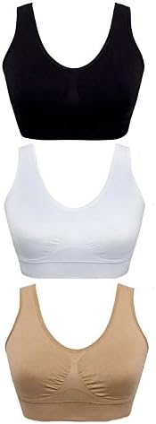 Extreme Fit Wireless Bras for Women Soft & Supportive (3 Pack)