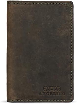 Amazon.com: JJ Leathersmith - Leather Wallet Slim - Cafe