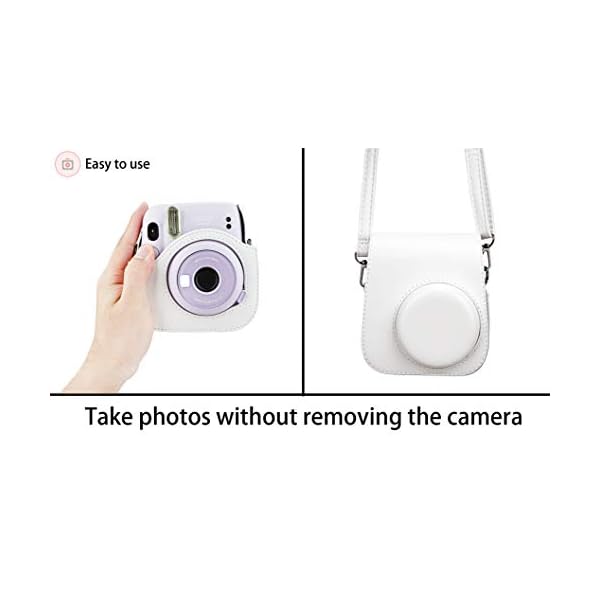 Yosuny Portable Case Kompatibel mit Fujifilm Instax Mini 11 Sofortbildkamera mit verstellbarem Gurt und… – Bild 6