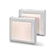 VINTAR [2Pack] Plug-in Led Night Light with Auto Dusk to Dawn Sensor,Adjustable Brightness Warm White Lights for Hallway,Bedroom, Kids Room, Kitchen, Stairway,Bathroom