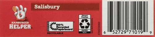 HAMBURGER HELPER SALISBURY PASTA AND SAUCE MIX, 6.2 OZ