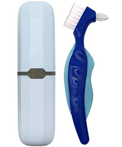 4 Toothbrush+portable+toothbrush+Dentures+Container