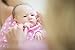 Baby Be Mine Newborn Gown and Hat Set (Newborn 0-3 Months, Molly)