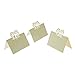 UNIQLED Pack of 60 Laser Cut Perfect Pair Love Birds Paper Wedding Table Numbers Place Card Escort Name Cards for Wedding Party Decoration (Ivory)