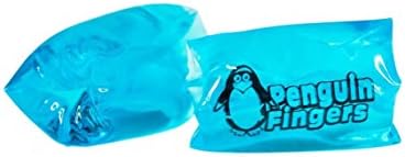 Finger and Toe Cold Gel Ice Pack, by Penguin Fingers.Compression Cold Pack for Fingers and Toes, Arthritis, Gout, Injuries. Cryotherapy Sleeve. Best Prices (Single, Double, and Four Packs)