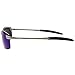 Aoron Polarized Oval Sunglasses with Mirrored Lens (Blue Mirrored)