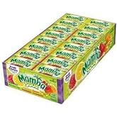 Mamba Sour Fruit Chews Candy, 6 Pieces (Pack of 48)