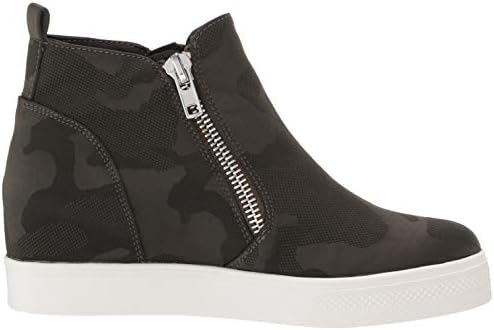 steve madden wedgie sneaker camo