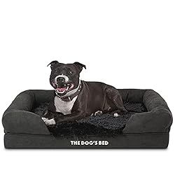 The Dog’s Bed Orthopedic Dog Bed Medium Black