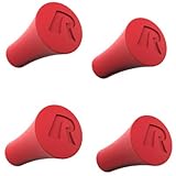 RAM X-Grip Rubber Cap 4-Pack (red)
