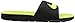 Nike Men's Benassi Solarsoft Slide Athletic Sandal, Black/Volt, 8 D(M) US