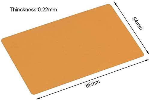 50pcs Stunning Blanks Brand Laser Engraved Metal Smooth Business Business Name Cards Black - Image 3