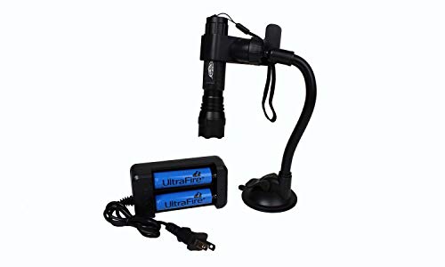 American Windshield Repair Systems UV Flashlight LED 365 Nano Meters with mounting Bracket. - Thumbnail 2