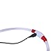 USB Rechargeable LED Necklace, Lighted Up Necklace Party Favors, Great for Birthday Party Outdoor Activities by IllumiFun - Blue