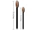 Herb Stakes 06in 12/Set Metalgraph Acrylic Oval Top Brushed Copper