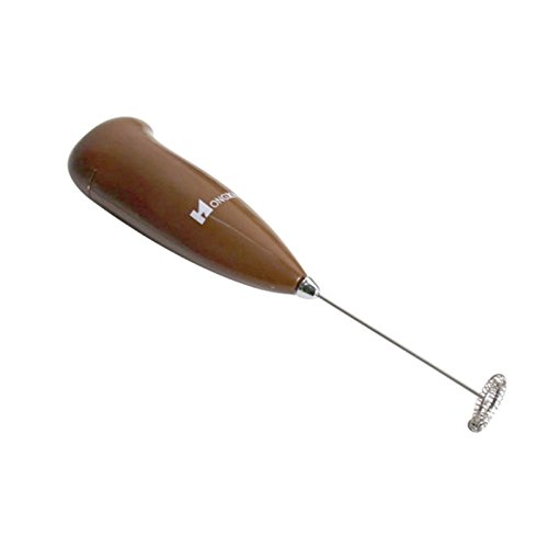 Click Here to See More Images Electric Milk Frother Drink Foamer Whisk Mixer Stirrer Coffee Kitchen Eggbeater (coffee)