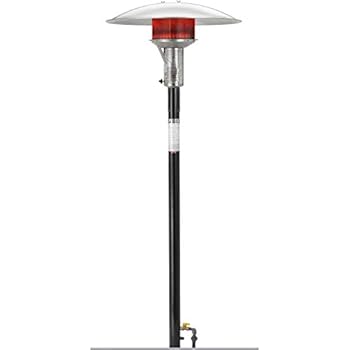 Amazon Com Sunglo 50000 Btu Natural Gas Post Mount Patio Heater